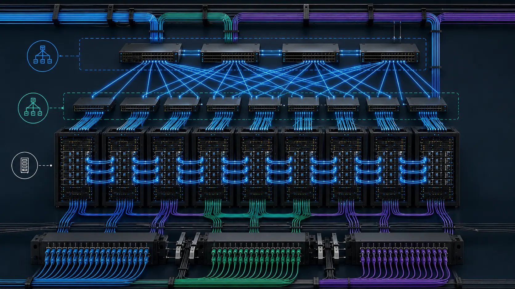 AI Data Center-kabelkrav för 400G/800G